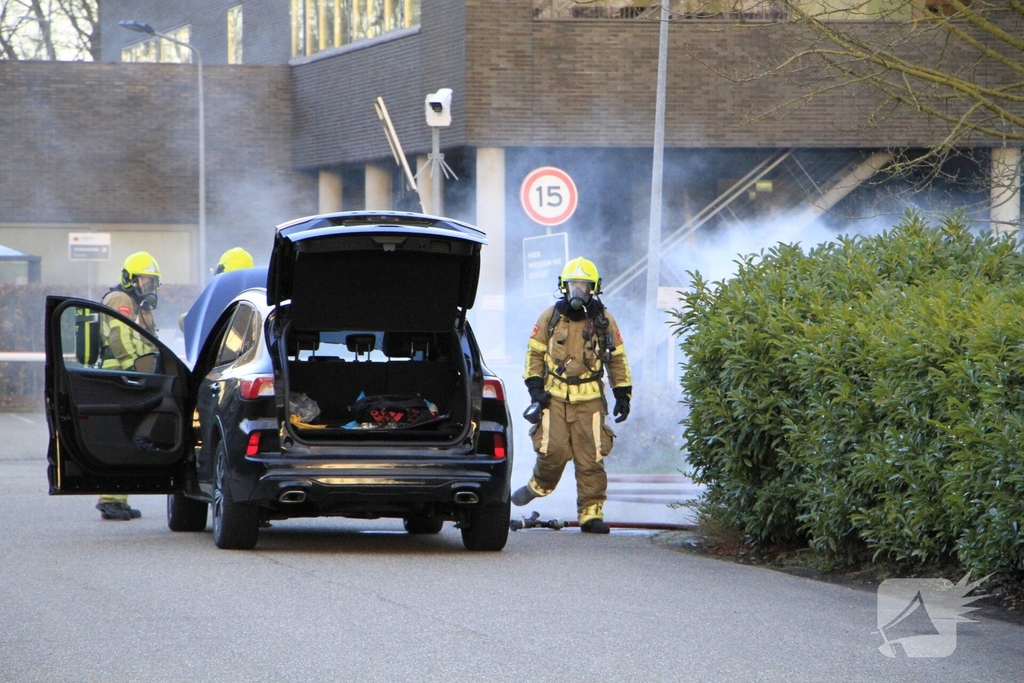 Brand in auto door lithiumaccu's