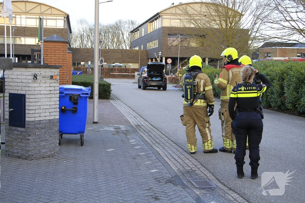 Brand in auto door lithiumaccu's