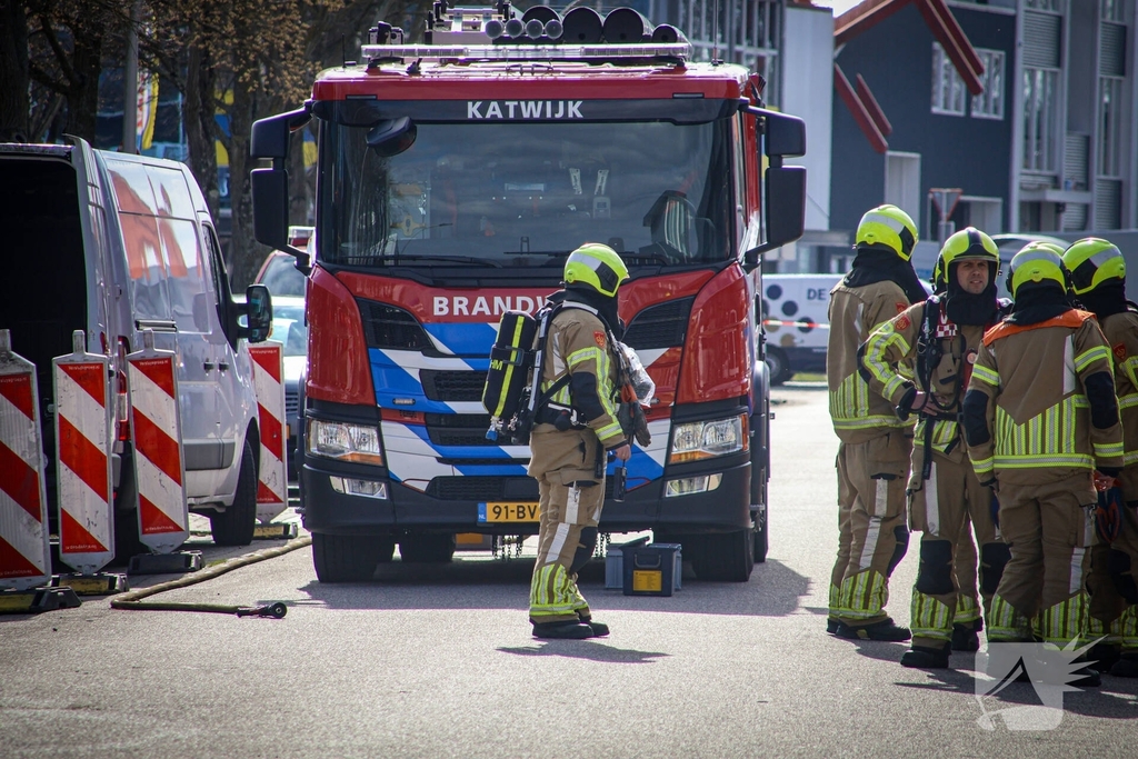 Grote gasleiding geraakt tijdens graafwerkzaamheden