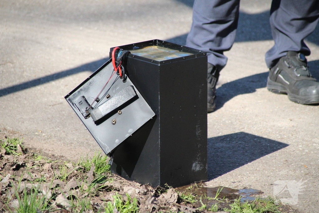 Brand door kortsluiting in elektrische driewieler