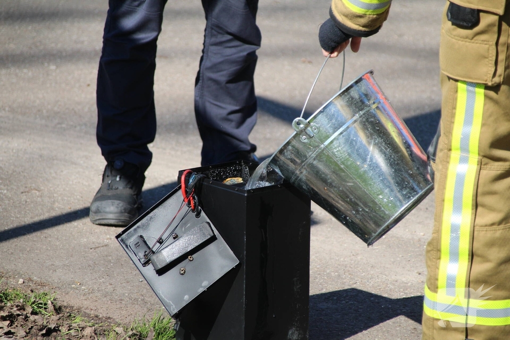 Brand door kortsluiting in elektrische driewieler