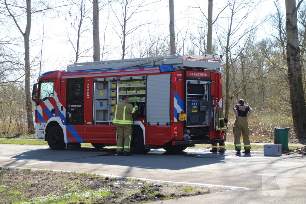 Brand door kortsluiting in elektrische driewieler