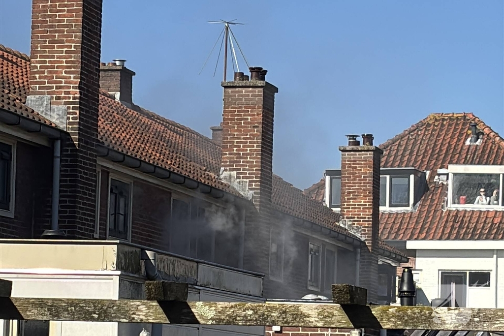 Woningbrand veroorzaakt gaslek en ontruiming