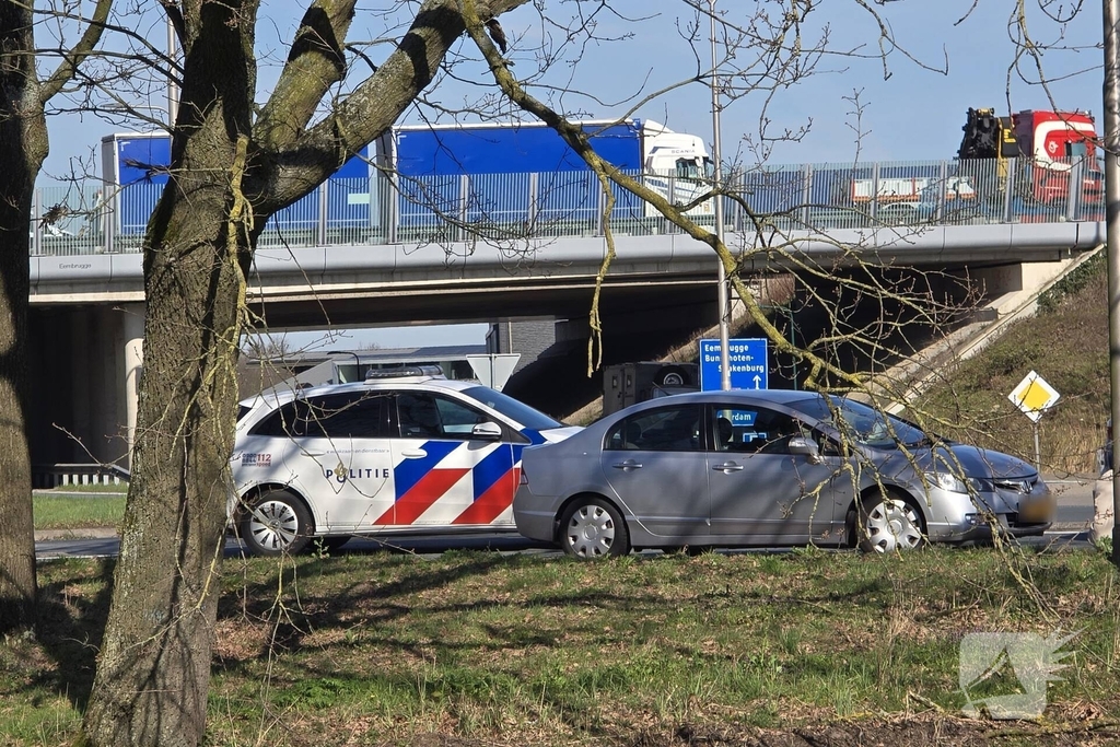 Voertuigen afgesleept na ongeval