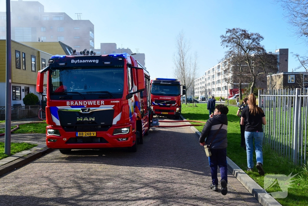 Brand op zolder eist leven van kat