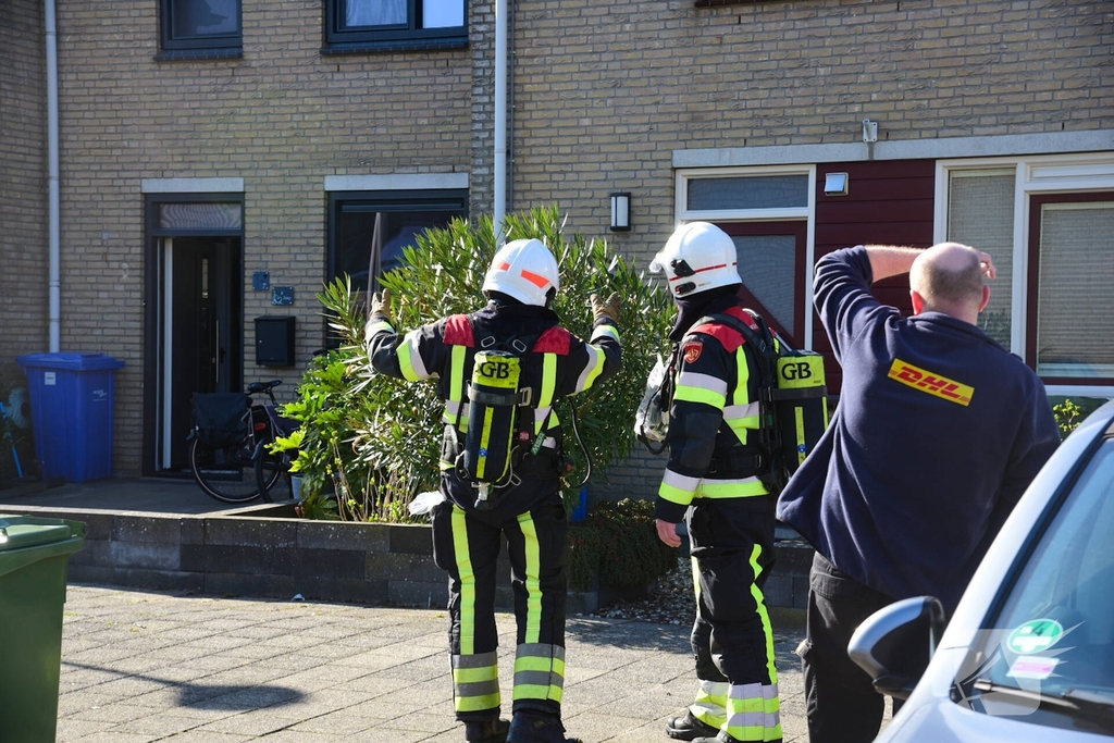 Brand op zolder eist leven van kat