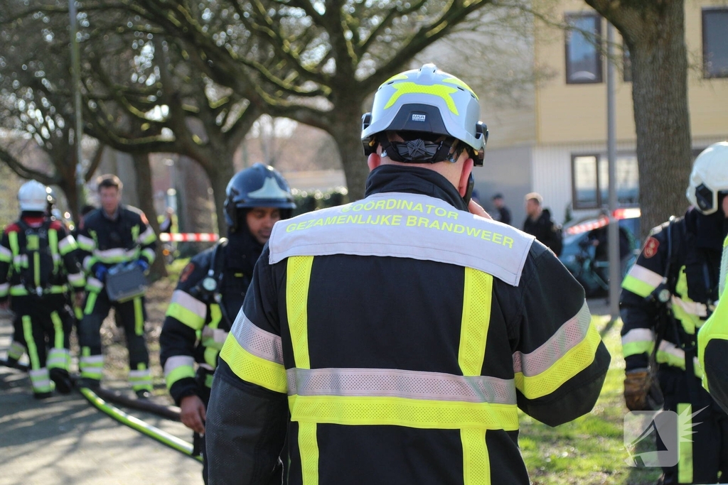 Brand op zolder eist leven van kat