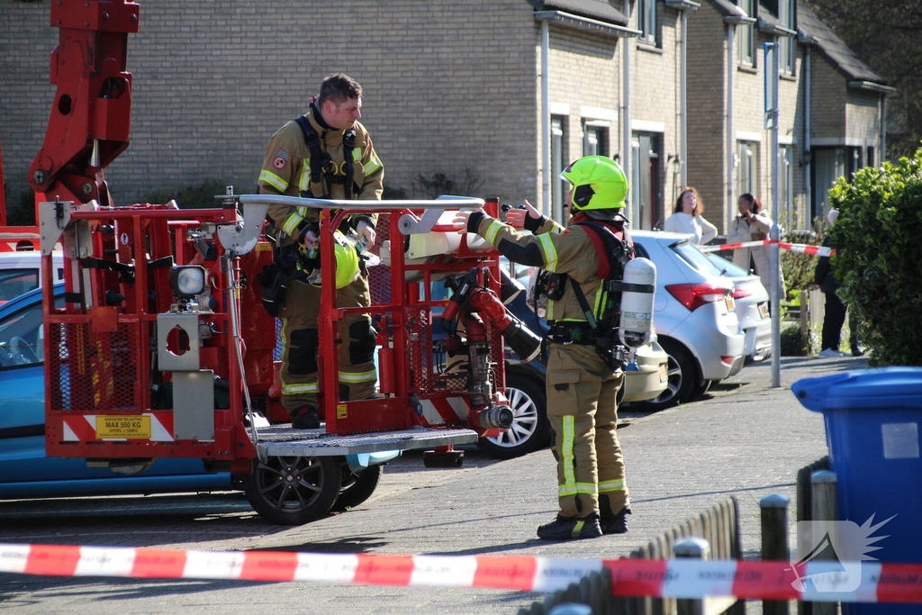 Brand op zolder eist leven van kat