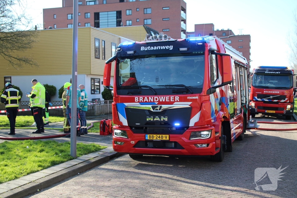 Brand op zolder eist leven van kat