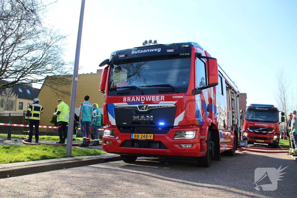 Brand op zolder eist leven van kat