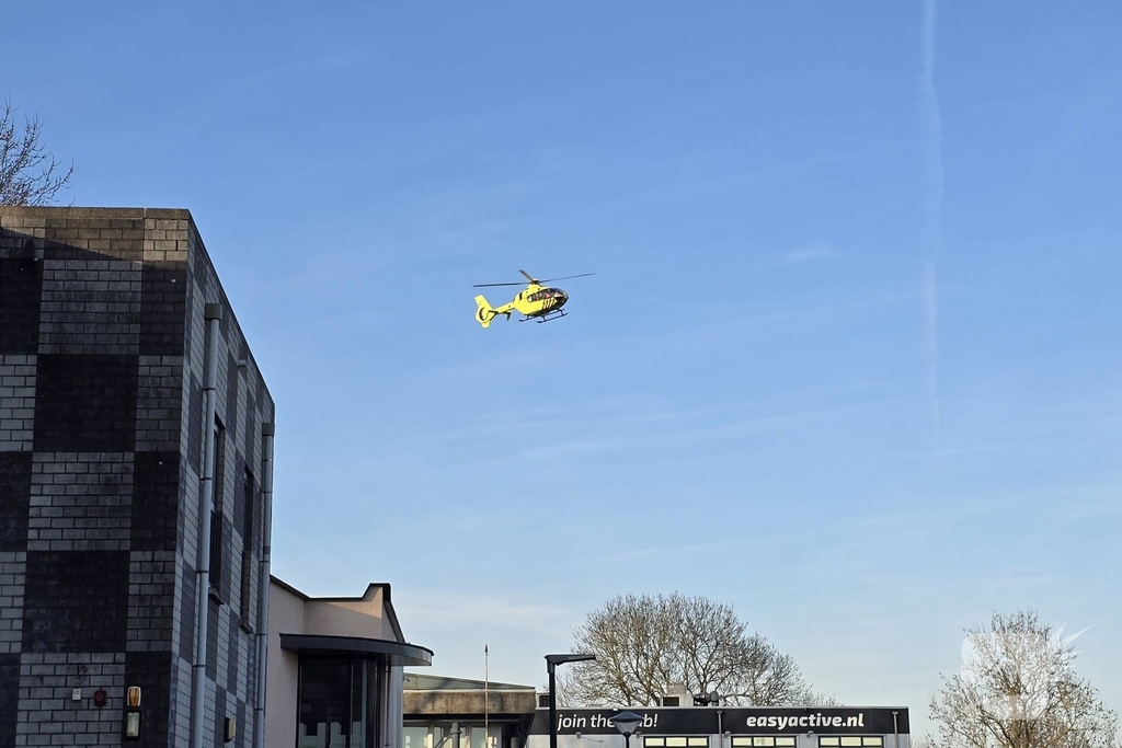 Traumahelikopter ingezet voor incident