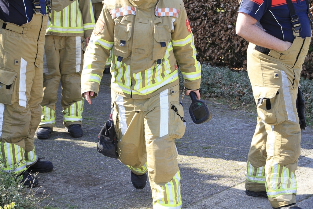 Brandweer redt mus uit afzuiginstallatie