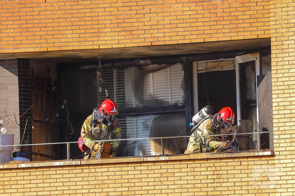 Brand in woningen leidt tot opschaling van de hulpdiensten