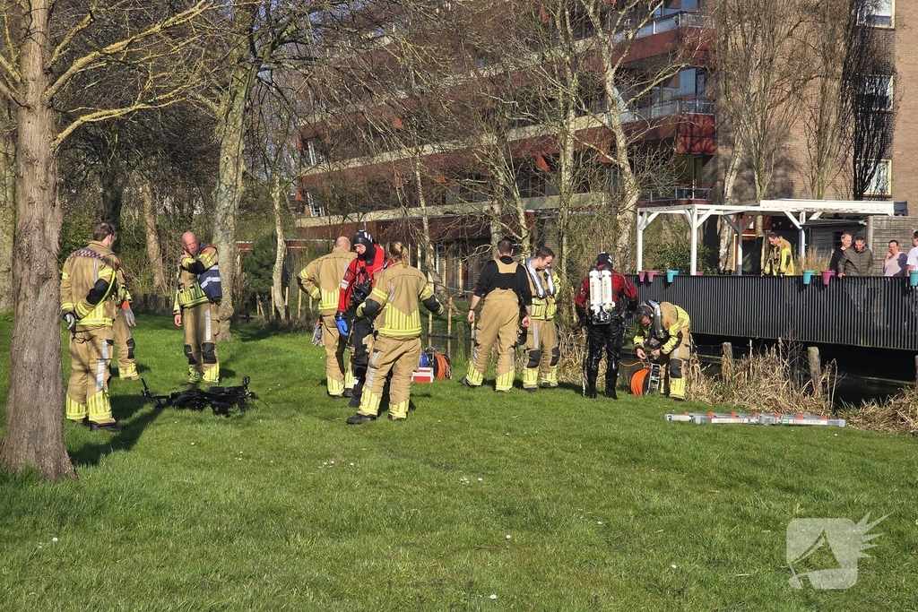 Fatbike geborgen na melding persoon te water