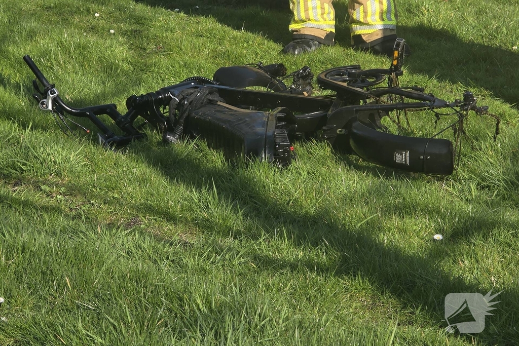 Fatbike geborgen na melding persoon te water