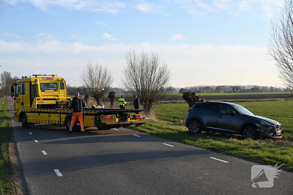 Bestuurder naar ziekenhuis na ongeval