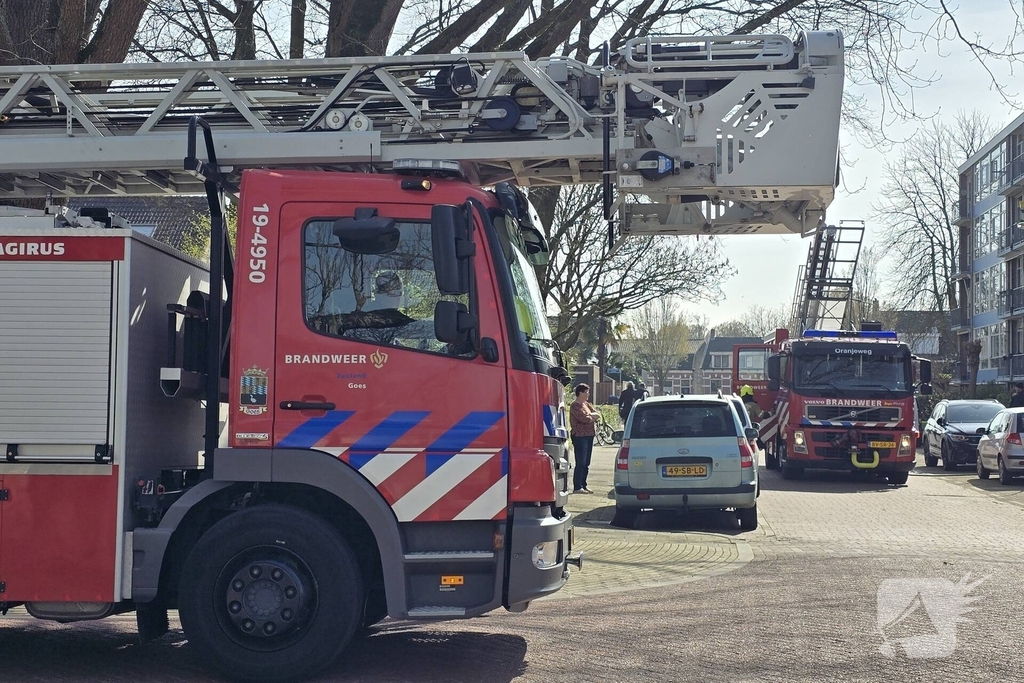 Balkonbrand in woning geblust