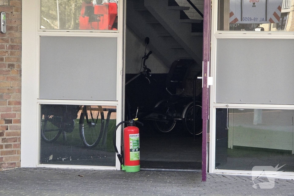 Balkonbrand in woning geblust