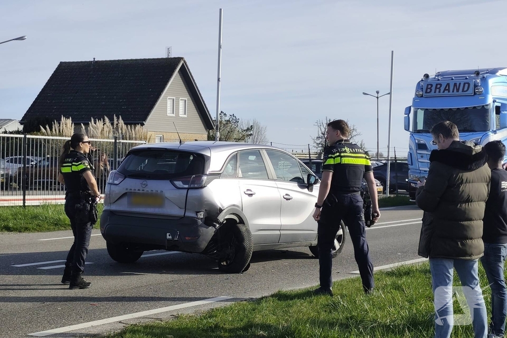 Ongeval bij tuincentrum leidt tot schade