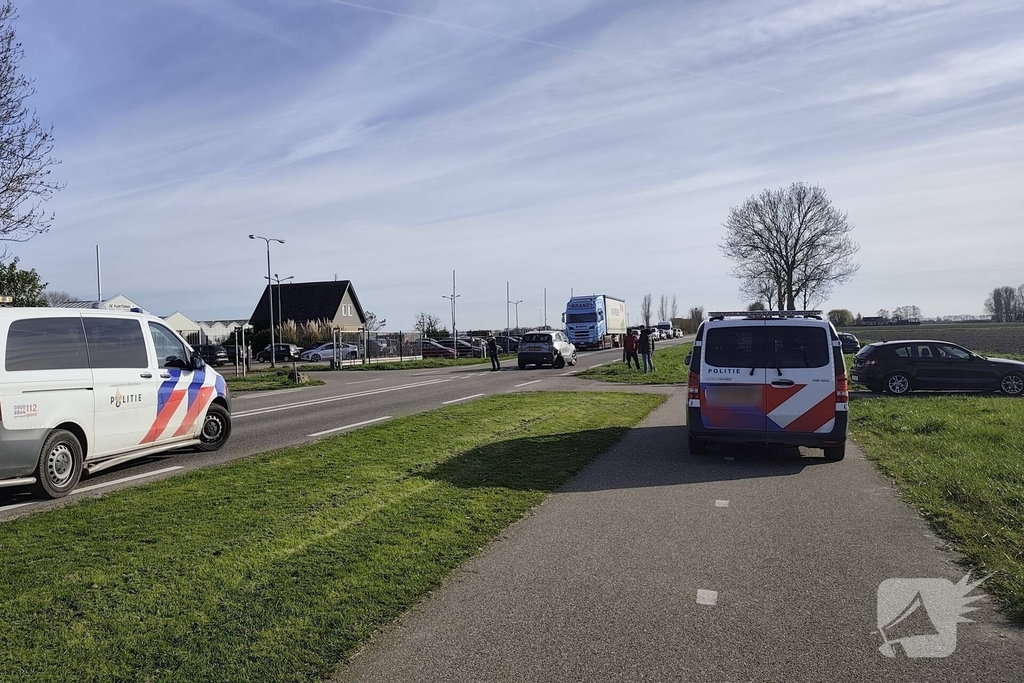 Ongeval bij tuincentrum leidt tot schade