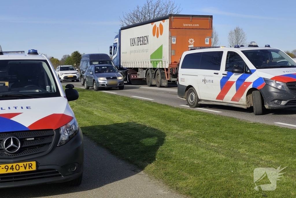 Ongeval bij tuincentrum leidt tot schade
