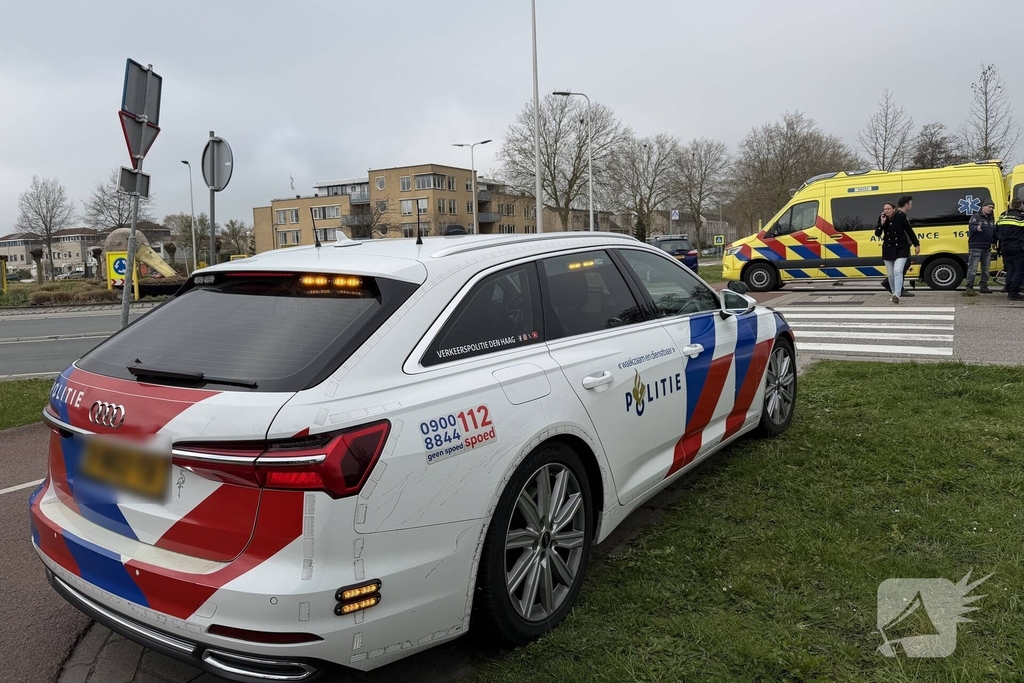 Fietser gewond bij aanrijding met auto