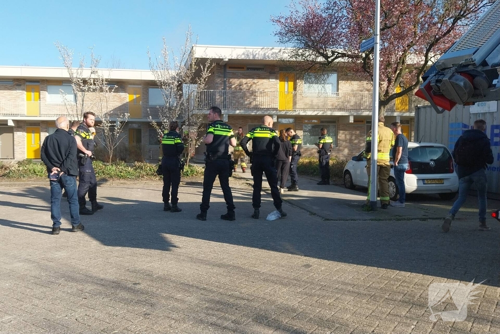 Forse rookontwikkeling bij woningbrand