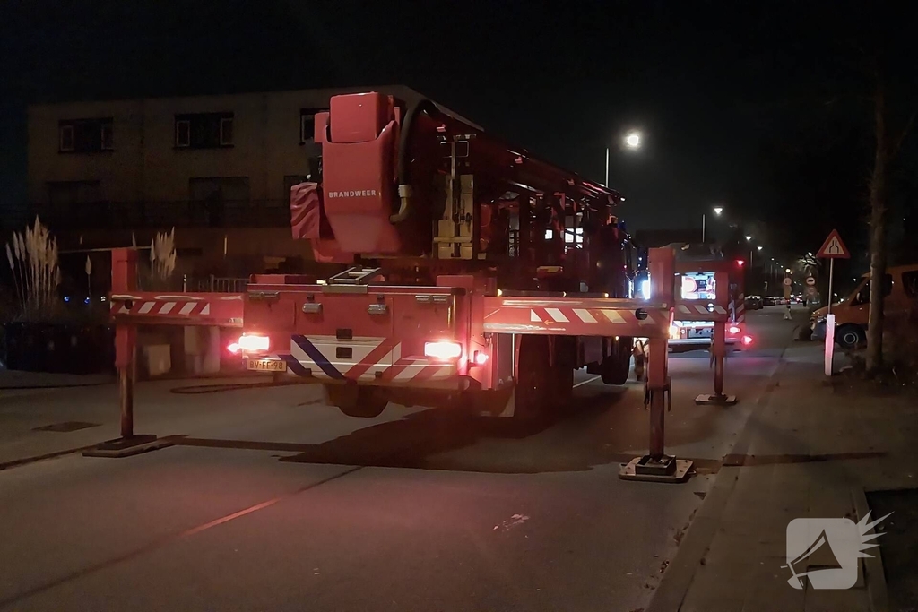 Brandweer ingezet voor schoorsteenbrand