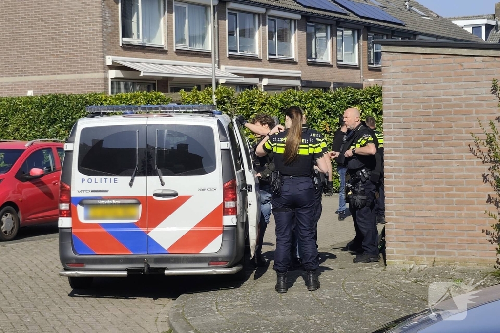 Man aangehouden na actie