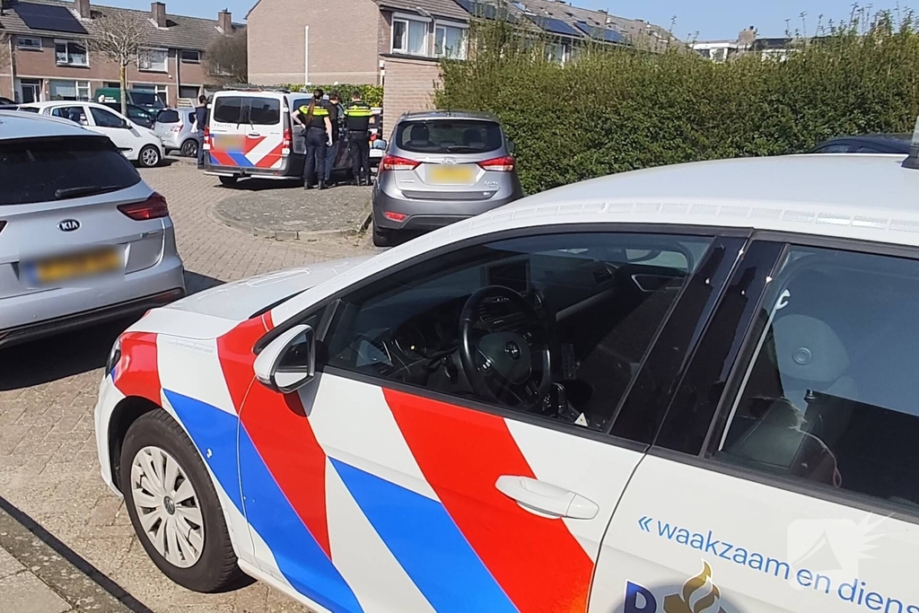 Man aangehouden na actie