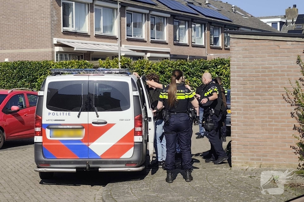 Man aangehouden na actie