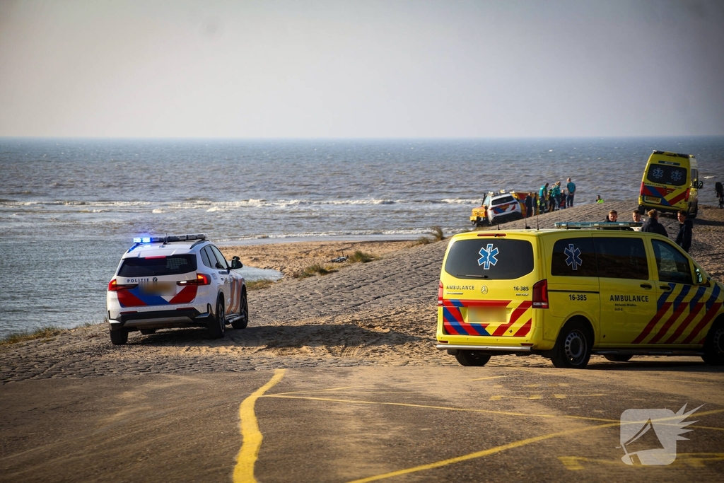Hulpdiensten massaal ingezet voor incident op strand