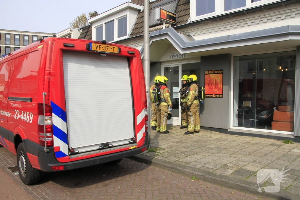 Gaslekkage leidt tot wegafsluiting