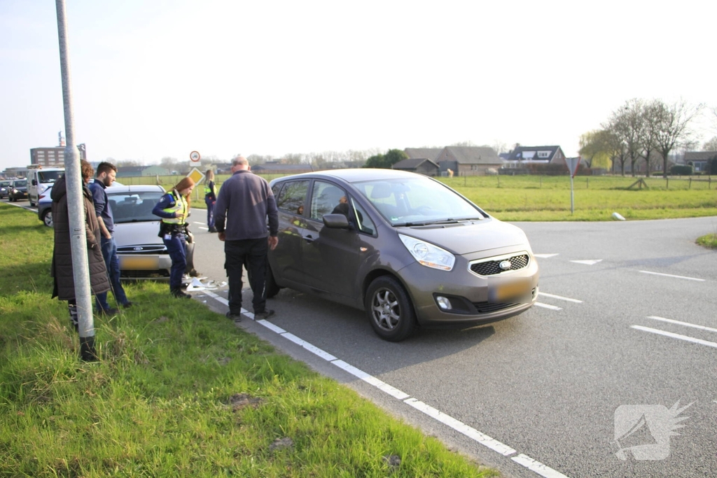 Voertuigen beschadigd bij ongeluk