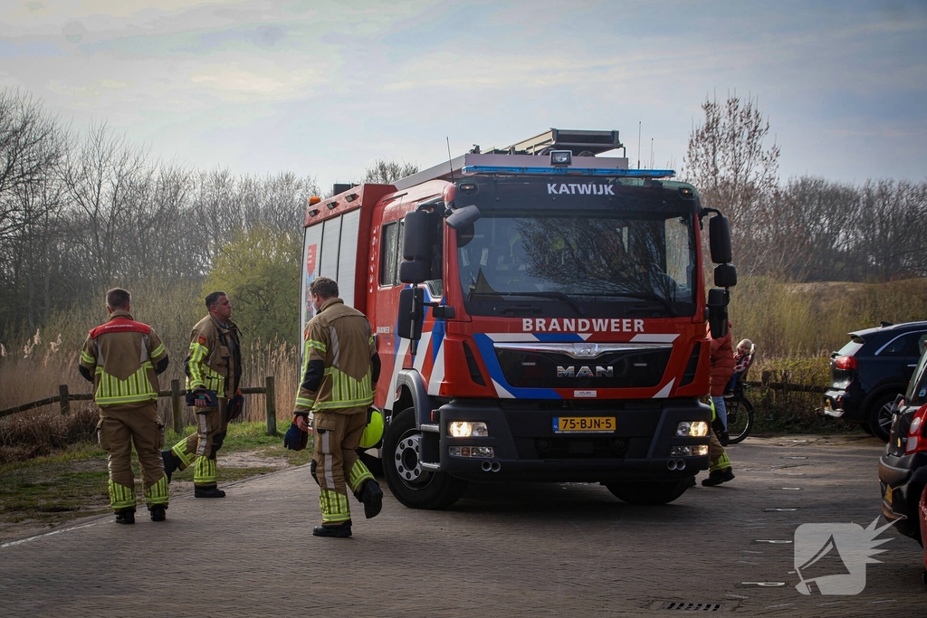 Brand in duingebied snel onder controle