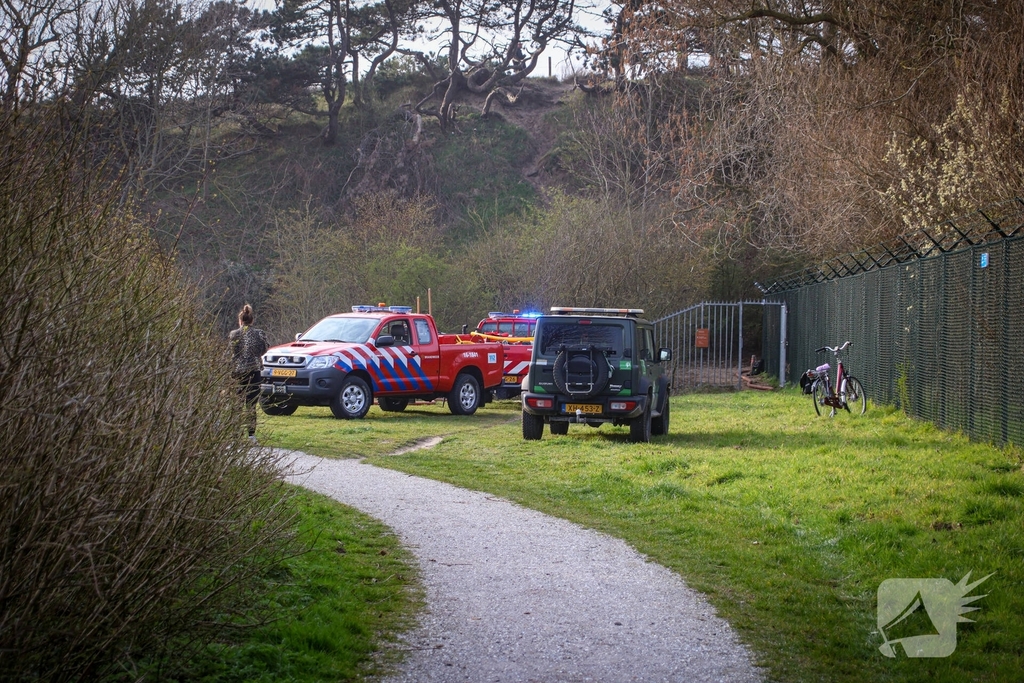 Brand in duingebied snel onder controle