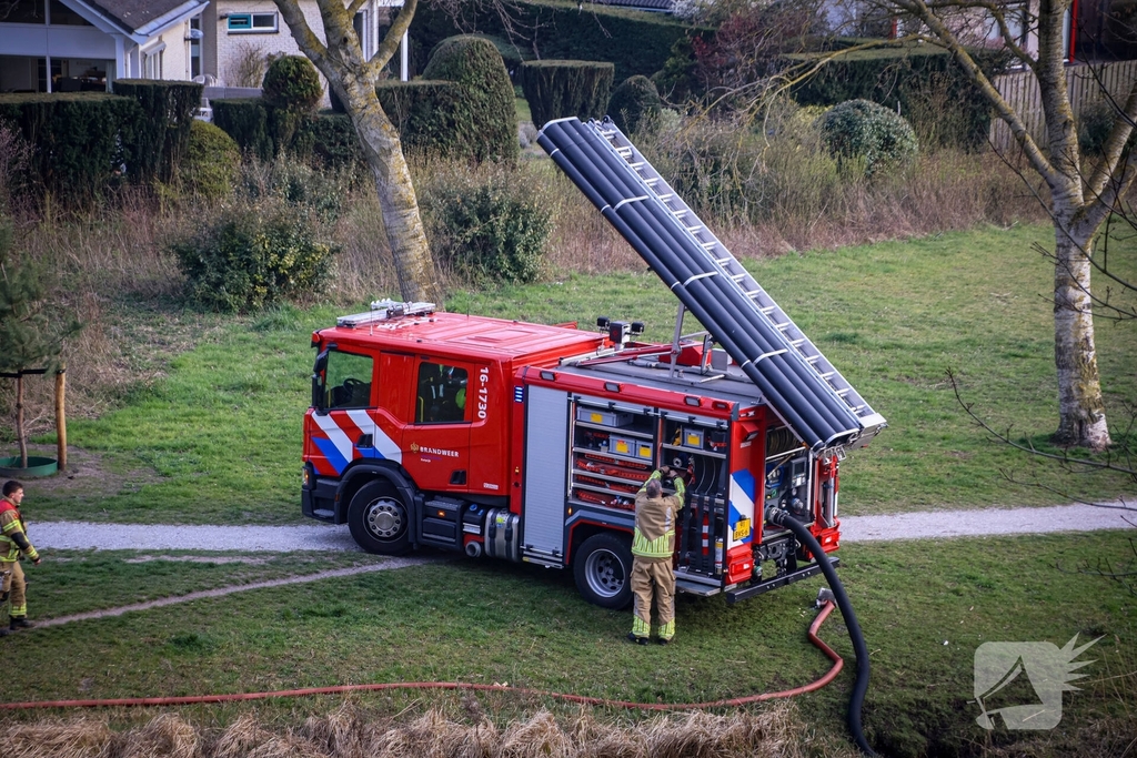 Brand in duingebied snel onder controle