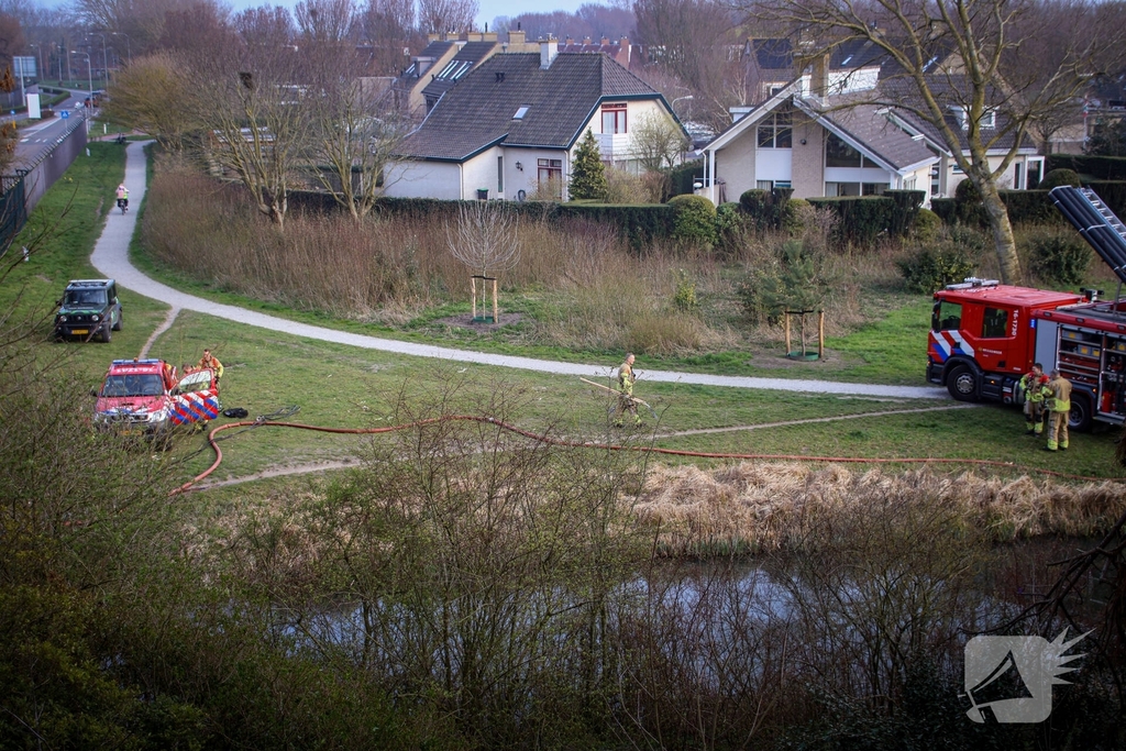 Brand in duingebied snel onder controle