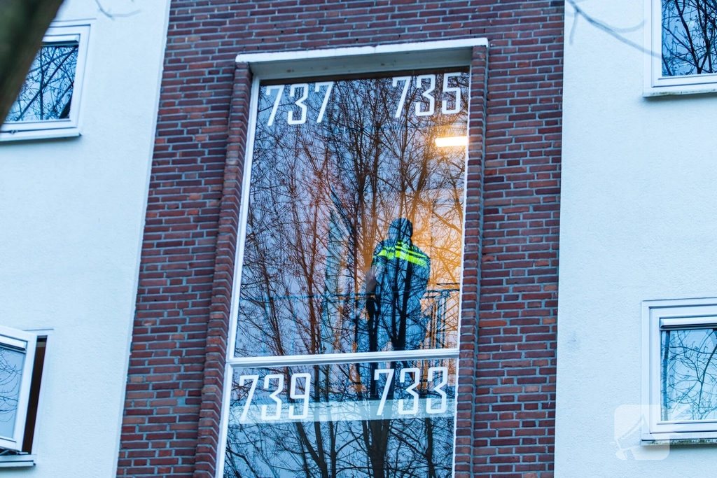 Meerdere politie eenheden aanwezig bij conflict