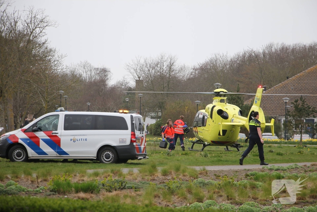 Zwaargewonde na val van hoogte