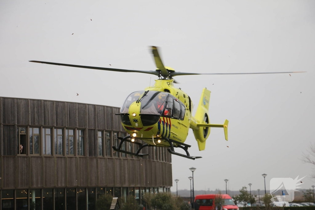Zwaargewonde na val van hoogte