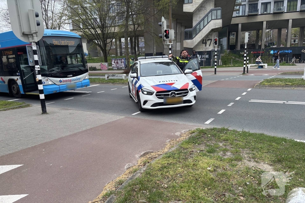 Aanrijding tussen twee voertuigen