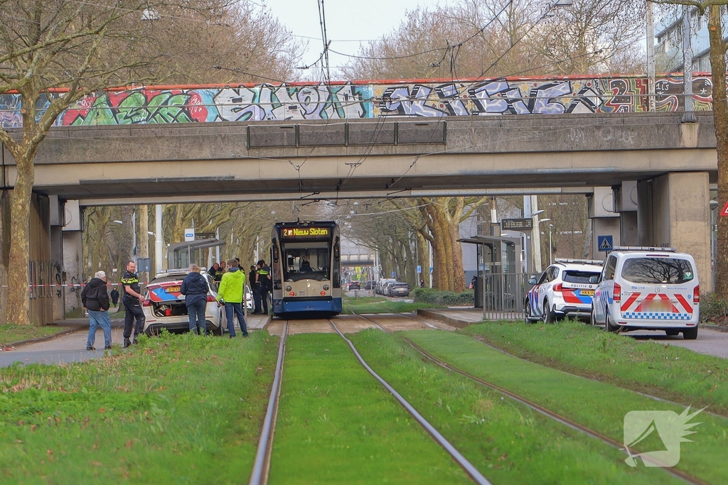 Aanrijding met tram resulteert in gewonde