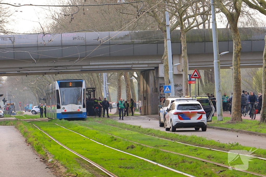 Aanrijding met tram resulteert in gewonde