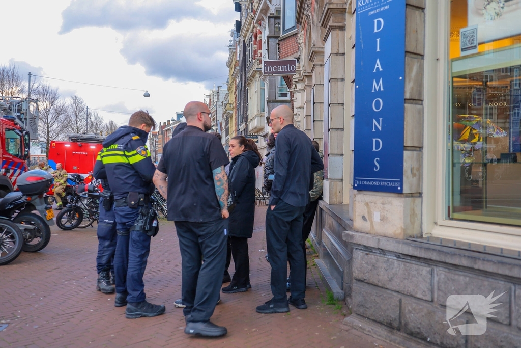 Brand in restaurant snel geblust
