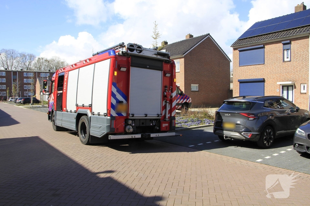 Kat gewond na val achter woning