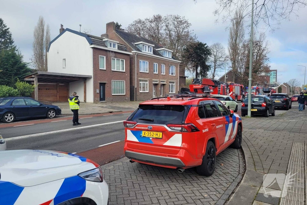 Woningbrand in leegstaand pand