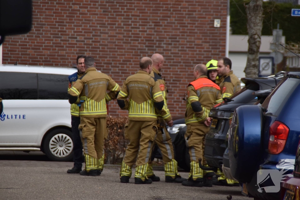 Gasfles mogelijk ontploft in onderwijsinstelling