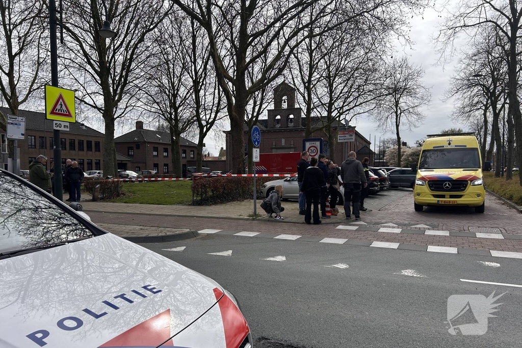 Gasfles mogelijk ontploft in onderwijsinstelling