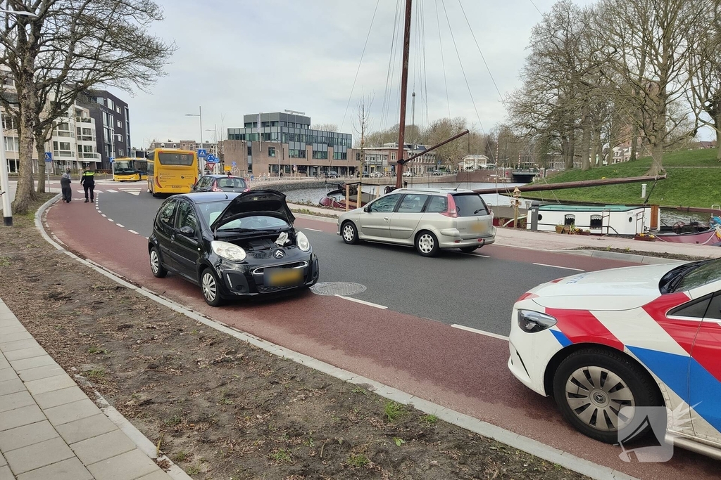 Airbag gaat af na aanrijding